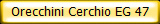 Orecchini Cerchio EG 47