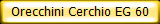 Orecchini Cerchio EG 60