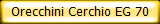 Orecchini Cerchio EG 70